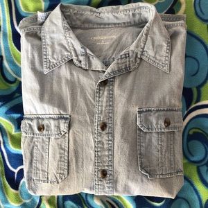 Croft & Barrow Denim Polo